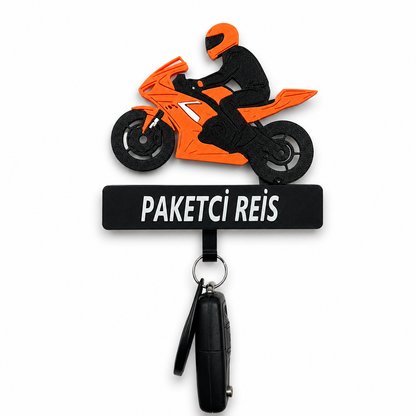 Kişiye Özel Motorcu Askılığı
