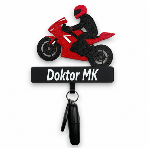 Kişiye Özel Motorcu Askılığı