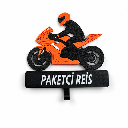 Kişiye Özel Motorcu Askılığı