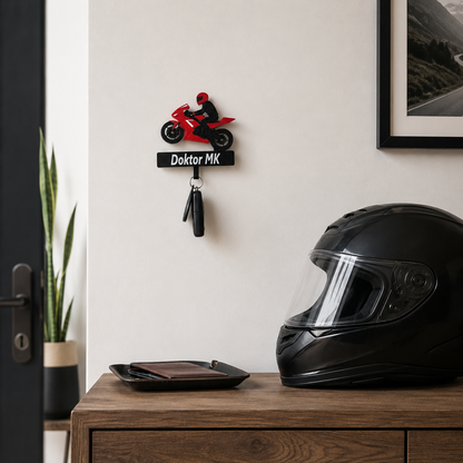 Kişiye Özel Motorcu Askılığı